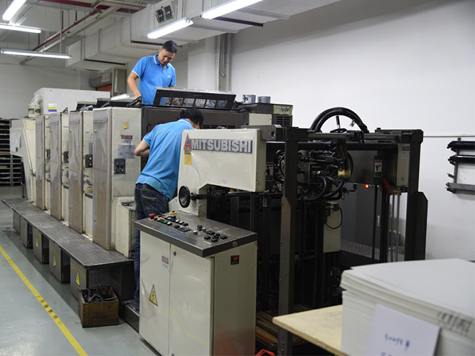 4 color offset printing machine